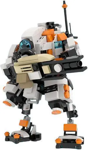 ZITIANYOUBUILD Tone-Class the Most Popular Titan from the Game Titanfall 450 Pieces 100% Compatible with LEGO Brand New and High Quality