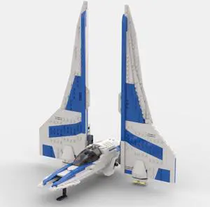 ZITIANYOUBUILD Troop Transport Fighter Model Building Toys Set 468 Pieces MOC