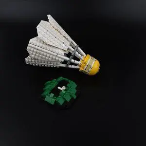 ZITIANYOUBUILD MOC-118885 Badmintoning Toys Set with Stand & Paper Instructions 425 Parts