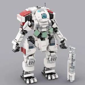 ZITIANYOUBUILD Robot in Game Minifig Scale for Display and Careful Play 982 Pieces MOC