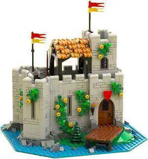 ZITIANYOUBUILD 10305 Alternative Build: Castle Outpost Lookout Point 1232 Pieces MOC