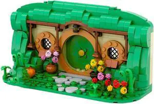 ZITIANYOUBUILD MOC-136504 Underground Dwelling House Front Main Character's Home 377 Pieces MOC