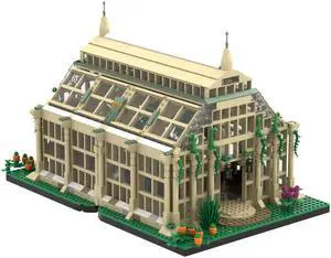 ZITIANYOUBUILD C7684 House from Film about Magic 2450 Parts Gift, No PDF Instructions