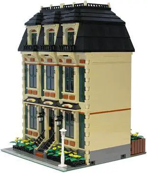 ZITIANYOUBUILD C4532 A Three Level Townhouse with Lounge, Kitchen, Bathroom 3681 Parts