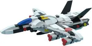 ZITIANYOUBUILD MOC-151928 Fighter Model with Variable Geometry Wings from TV Show 432 Parts