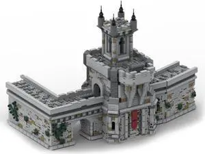 ZITIANYOUBUILD MOC-154162 Game Castle Outskirts with Entrance, and Ladders Tower 2994 Parts
