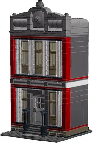 ZITIANYOUBUILD C3894 Modular House Model Combination House Building Toys 400 Parts