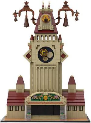 ZITIANYOUBUILD MOC-143014 Clock Tower Architecture from Video Game Building Toys 2995 Parts