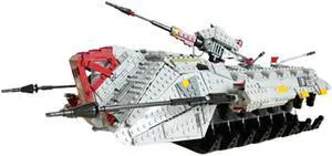 ZITIANYOUBUILD MOC-122140 Unstable Terrain Artillery Transport with Interior 2783 Parts
