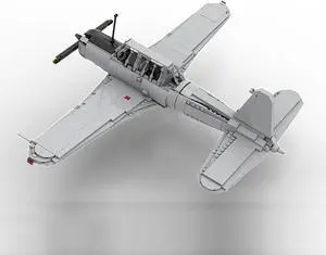 ZITIANYOUBUILD C5604 BT-13A Basic Trainer Aircraft Model Building Toys Set 918 Parts