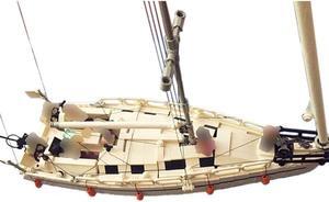 ZITIANYOUBUILD YOUFOY White Sailboat Model minifig scale Building Toys Set 712 Pieces MOC