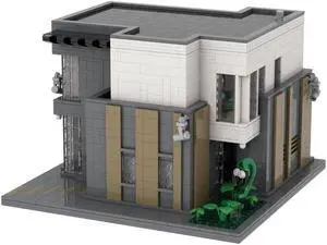 ZITIANYOUBUILD MOC-84426 Modern Villa Artist's House Model Modular Building 3189 Parts