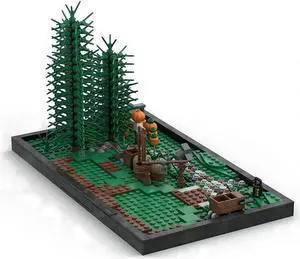 ZITIANYOUBUILD MOC-111855 615 Parts Base Hut Expansion for Set 75947 Building Blocks Toys Set