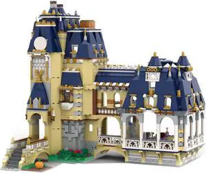 ZITIANYOUBUILD MOC-86550 Garden Manor with Minimal Furnishings Building Toys 1398 Parts
