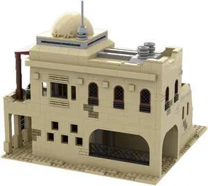 ZITIANYOUBUILD MOC-123093 Tatooine Mos Eisley Villa Minifig Scale Building Toys Set 1207 Parts