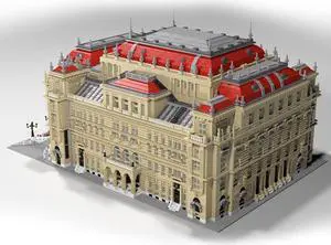 ZITIANYOUBUILD Custom: Modular Hungarian State Opera MOC with Full Interior 53901 Parts