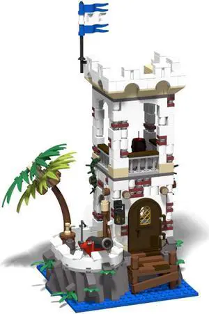 ZITIANYOUBUILD Custom MOC-72071 Sabre Island Model 493 Parts Kids Gift for Christmas