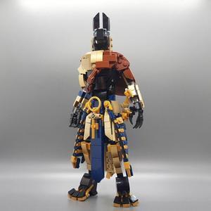 ZITIANYOUBUILD Custom MOC-113373 Anubis Alt Mecha Model 423 Parts Kids Gift for Christmas