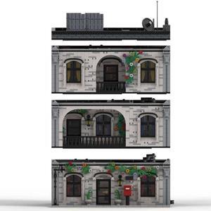 ZITIANYOUBUILD C4293 A House on 3 Floors Modular Building with Interior 5364 Parts Gift