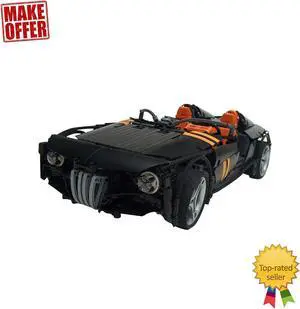 ZITIANYOUBUILD Custom MOC: C633 Concept Sports Car Convertible Model 1765 Parts