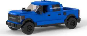 ZITIANYOUBUILD Custom MOC-113533 Off-Road Vehicle Model(Blue) 457 Parts Kids Gift for Christmas