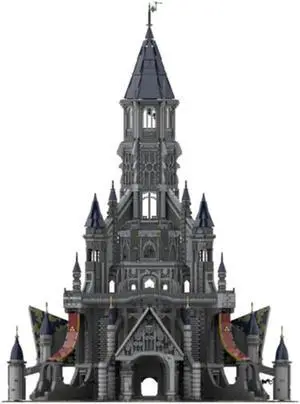 ZITIANYOUBUILD MOC-161243 Hyrule Castle With Full Interior Modular Building 47821 Parts
