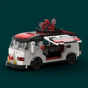 ZITIANYOUBUILD MOC-145761 Camper Model Building Toys Set for Collection Kids 255 Parts