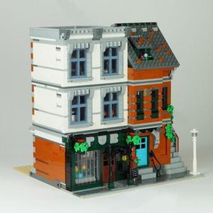 ZITIANYOUBUILD C5229 Modular Old Three-story House with a Bar and Interior 2322 Parts