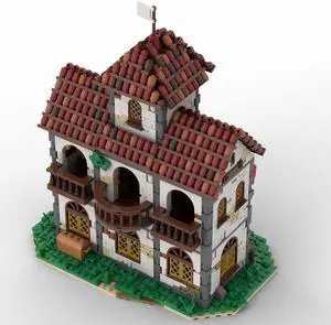 ZITIANYOUBUILD MOC-124462 Empire Soldiers House with Interior for Pirates Series 1977 Parts