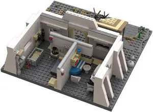 ZITIANYOUBUILD MOC-146209 Main Character's House Homestead Hut Cabin with Interior 743 Parts