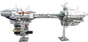 ZITIANYOUBUILD C5716 Frigate Legendary Ship of the Rebellion from Movie 1988 Parts Gift