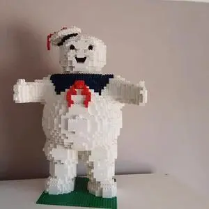 ZITIANYOUBUILD MOC-110054 The Stay-Puft Marshmallow Man aka Mr. Stay Puft Sculpture 4242 Parts