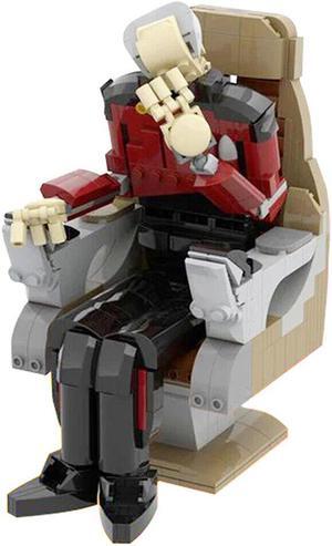 ZITIANYOUBUILD MOC-129631 Fictional Character: Captain of a Crewed Spacecraft 458 Parts Gift