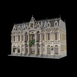 ZITIANYOUBUILD MOC-98927 Modular The Royal Opera Building Classical Architecture 6633 Parts