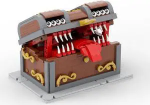 ZITIANYOUBUILD C7889Y02 Working Mechanical Box Monster Model from Video Game 682 Parts