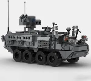 ZITIANYOUBUILD MOC-162278 The Anti-Tank Guided Missile Vehicle Building Toys Set 633 Parts