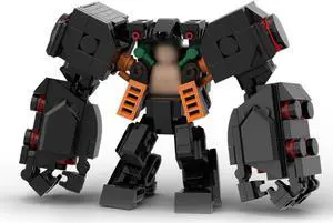 ZITIANYOUBUILD MOC-159514 Protagonist' s Skeleton Mech Suit Model from Video Game 303 Parts