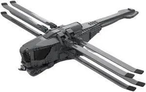 ZITIANYOUBUILD MOC-93682 The Most Common Small Transport Vessels in the Movie 635 Parts