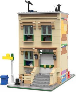 ZITIANYOUBUILD YOUFOY Modular Building Street with Interiors for Collection 944 Pieces MOC