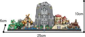 ZITIANYOUBUILD C5587 Skyline Architecture with Famous Locations from the Book 883 Parts
