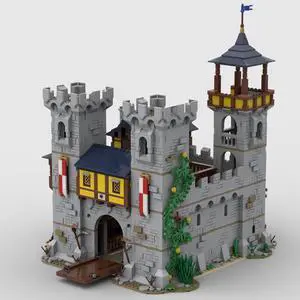 ZITIANYOUBUILD MOC-132740 Modular Castle Fortress Model for Collection 2474 Parts