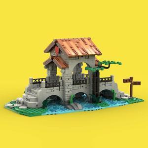 ZITIANYOUBUILD MOC-161587 Bridge Expansion for Medieval Castle Series Building Toys 743 Parts