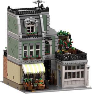 ZITIANYOUBUILD MOC-59472 Carpenter's Shop with Workshop, Organic Store, Apartment 3627 Parts