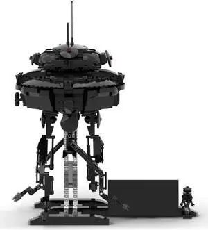 ZITIANYOUBUILD MOC-43368 Imperial Probe Droid Model- UCS Scale from Movie 1093 Parts