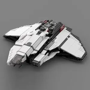 ZITIANYOUBUILD C5702 Courier Ship Model Building Toys Set from Video Game 1187 Parts