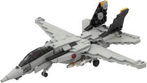 ZITIANYOUBUILD Custom MOC-148537 F-14 Military Aircraft Model 462 Parts Kids Gift for Christmas