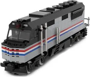 ZITIANYOUBUILD Custom MOC-79204 Diesel Locomotive Model 423 Parts Kids Gift for Christmas