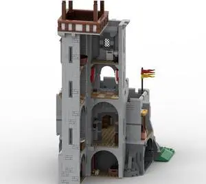 ZITIANYOUBUILD MOC-138457 1950 Parts Castle Keep Expansion for Set 10305 Building Toys Set