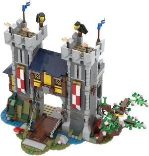 ZITIANYOUBUILD MOC-91876 Castle and Attack of the Dragons Model Building Toys 2427 Parts ZITIANYOUBUILD MOC-91876 Castle and Attack of the Dragons Model Building Toys 2427 Parts
