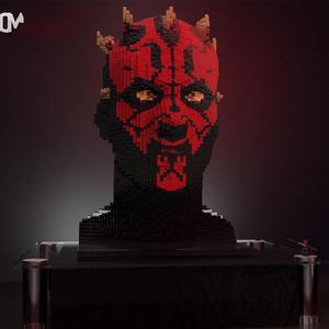 ZITIANYOUBUILD MOC-107217 Powerful Main Antagonist Bust with Energy Sword 8890 Parts